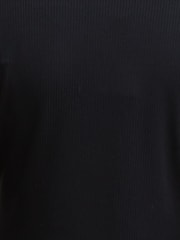 Barbour® International Chloe Ribbed Black Top - Image 7 of 7
