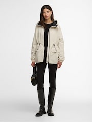 Barbour® International Cream Waterproof Jacket - Image 3 of 7