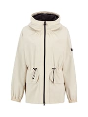 Barbour® International Cream Waterproof Jacket - Image 6 of 7