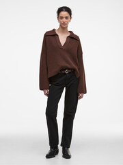 Barbour® Brown Robyn Knitted Jumper - Image 3 of 8