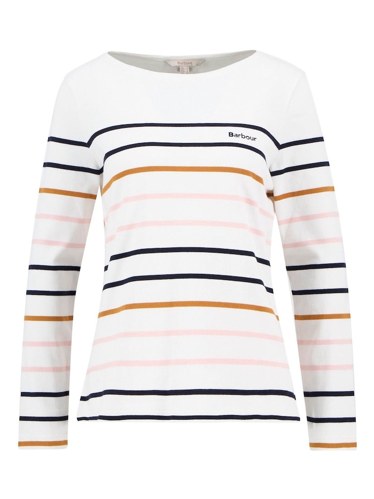 Barbour® White/Black Hawkins Top - Image 7 of 7 Barbour® White/Black Hawkins Top - Image 7 of 7