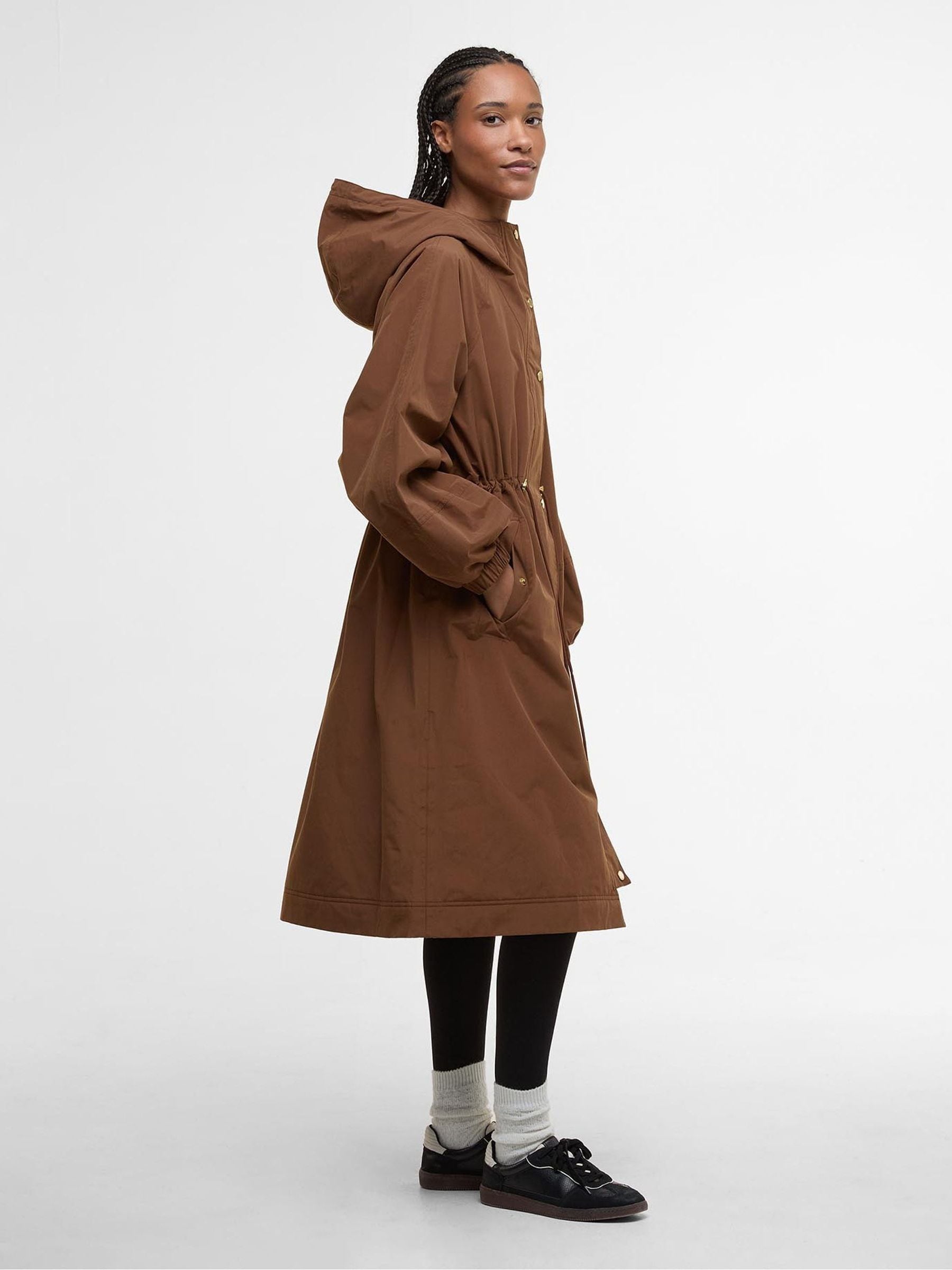 Buy Barbour® Brown Sidney Waterproof Parka Jacket from the Next UK