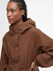 Barbour® Brown Sidney Waterproof Parka Jacket - Image 4 of 8