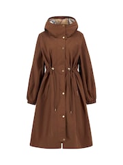 Barbour® Brown Sidney Waterproof Parka Jacket - Image 7 of 8