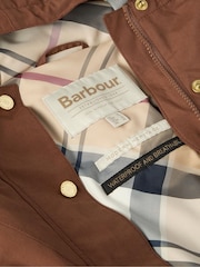 Barbour® Brown Sidney Waterproof Parka Jacket - Image 8 of 8