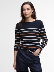 Barbour® Blue Hawkins Top - Image 1 of 7
