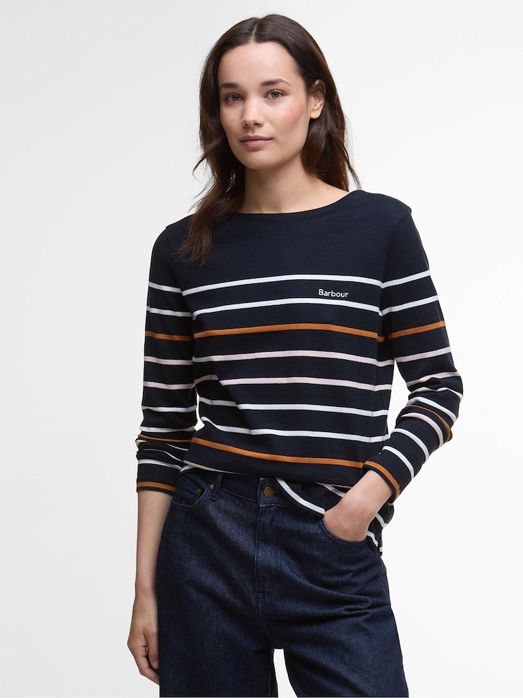 Barbour® Blue Hawkins Top - Image 1 of 7