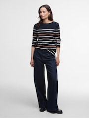 Barbour® Blue Hawkins Top - Image 3 of 7