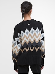 Barbour® Black Cecelia Knitted Jumper - Image 3 of 7