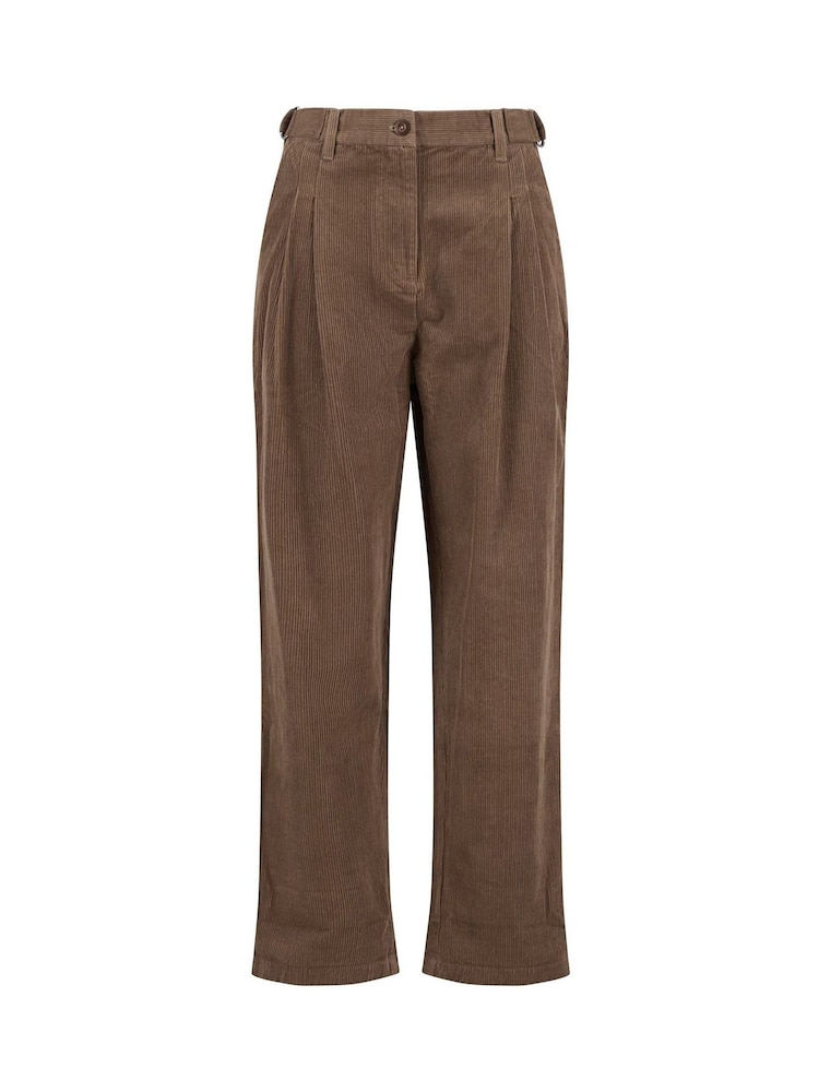 Barbour® Brown Yasmin Trousers - Image 7 of 7