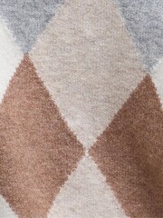 Barbour® Cream Silvia Knitted Cardigan - Image 7 of 7