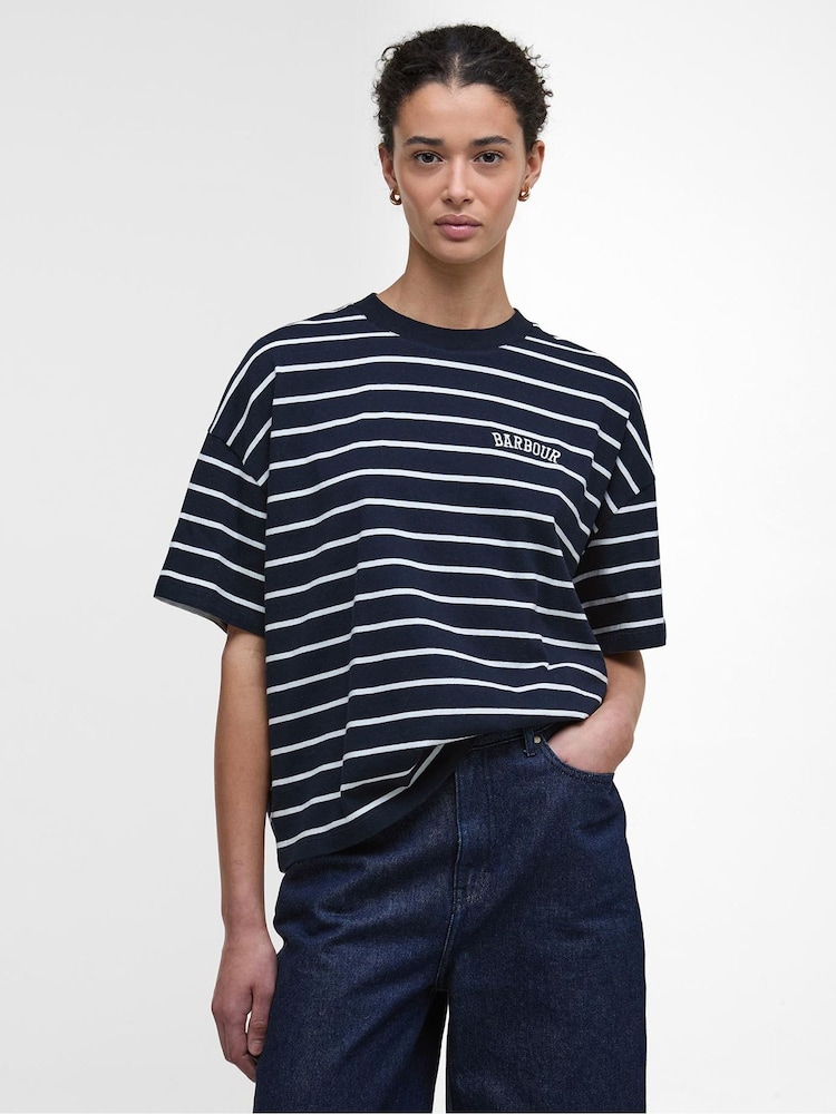 Barbour® Blue Faye Top - Image 1 of 7