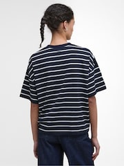 Barbour® Blue Faye Top - Image 2 of 7