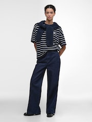 Barbour® Blue Faye Top - Image 3 of 7