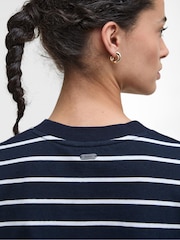 Barbour® Blue Faye Top - Image 5 of 7