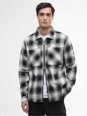 Barbour® International Black Carlisle Ombre Overshirt - Image 1 of 7