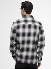 Barbour® International Black Carlisle Ombre Overshirt - Image 2 of 7