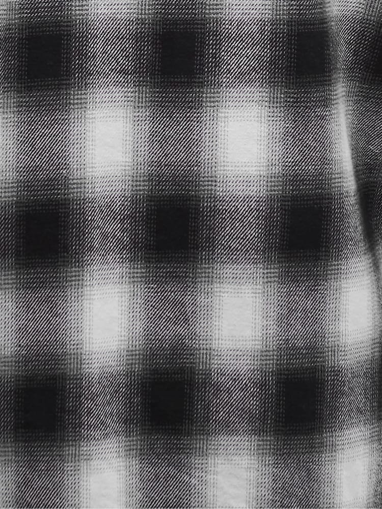 Barbour® International Black Carlisle Ombre Overshirt - Image 7 of 7