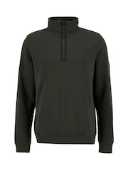 Barbour® International Outline Funnel Neck Sweatshirt - Image 6 of 7