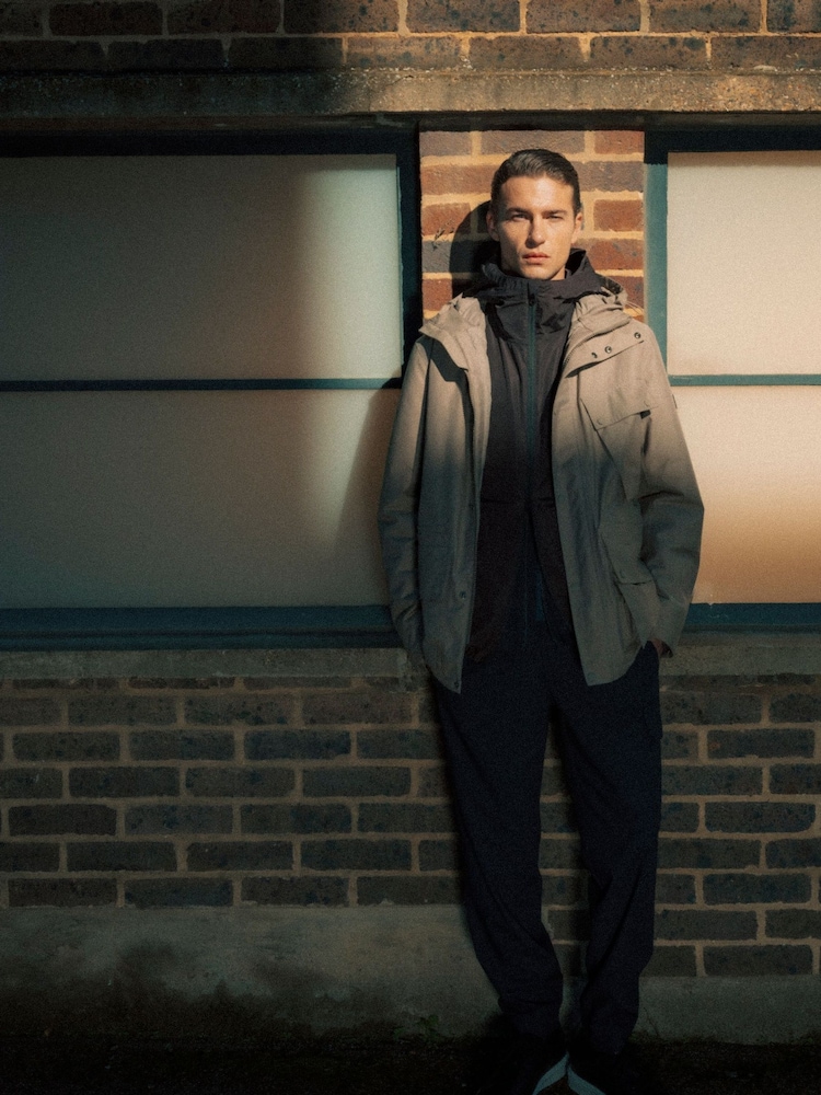 Barbour® International Brown Waterproof Jacket - Image 1 of 12