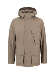 Barbour® International Brown Waterproof Jacket - Image 11 of 12