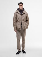 Barbour® International Brown Waterproof Jacket - Image 5 of 12
