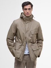 Barbour® International Brown Waterproof Jacket - Image 7 of 12
