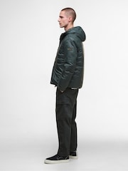 Barbour®  International Green Quilted Jacket - Image 3 of 6