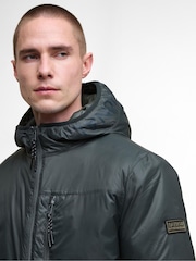 Barbour®  International Green Quilted Jacket - Image 4 of 6