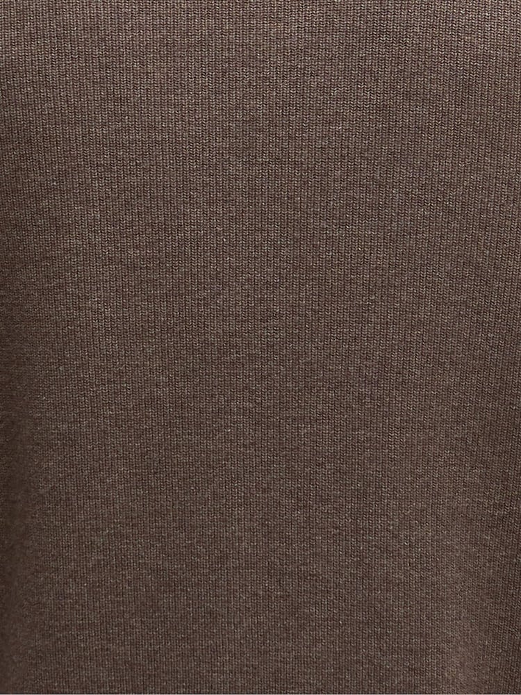 Barbour® International Crawley Crew Neck Brown Jumper - Image 7 of 7