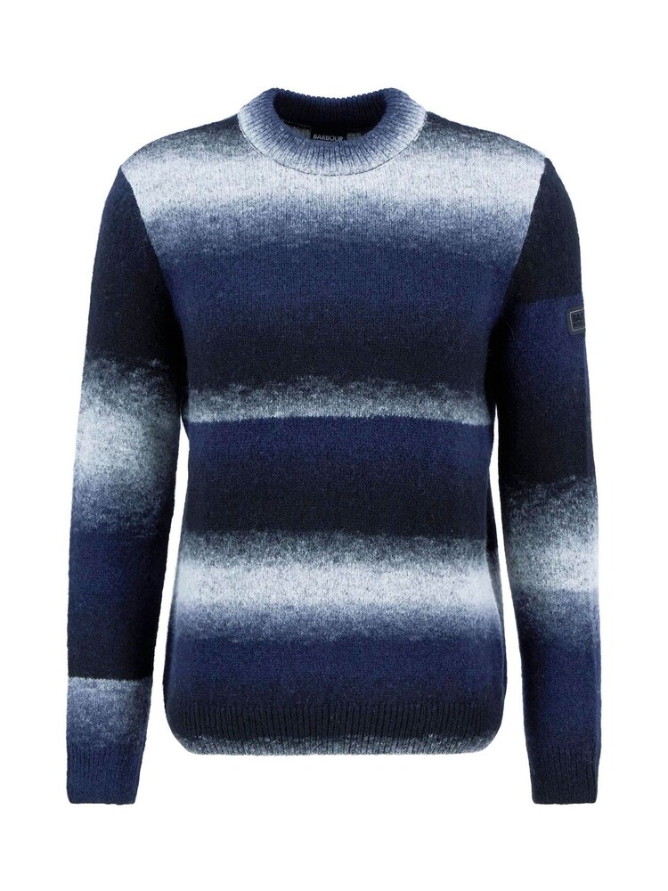 Barbour® International Black Vector Colourblock Crew Neck Jumper - Image 4 of 4