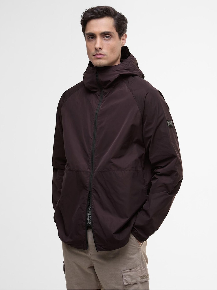 Barbour® International Red Red Peckett Showerproof Jacket - Image 1 of 11 Barbour® International Red Red Peckett Showerproof Jacket - Image 1 of 11