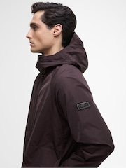 Barbour® International Red Red Peckett Showerproof Jacket - Image 2 of 11