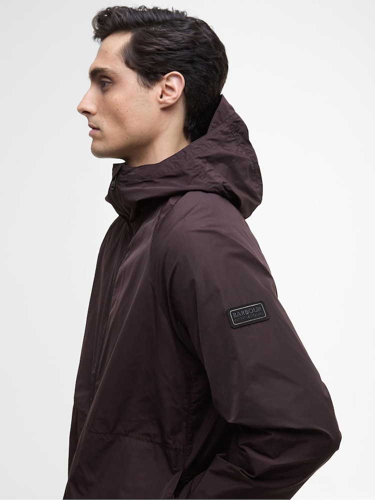 Barbour® International Red Red Peckett Showerproof Jacket - Image 2 of 11 Barbour® International Red Red Peckett Showerproof Jacket - Image 2 of 11