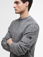 Barbour® International Grey Declan Yarn Twist - Image 4 of 6