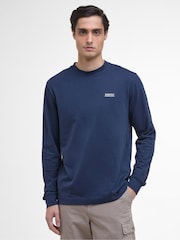 Barbour® International Blue Louis Ls T-Shirt - Image 1 of 7