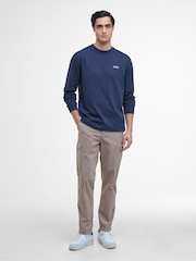 Barbour® International Blue Louis Ls T-Shirt - Image 3 of 7