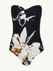 Sea Level Black La Luna Twist Bandeau One Piece Swimsuit - Image 5 of 5