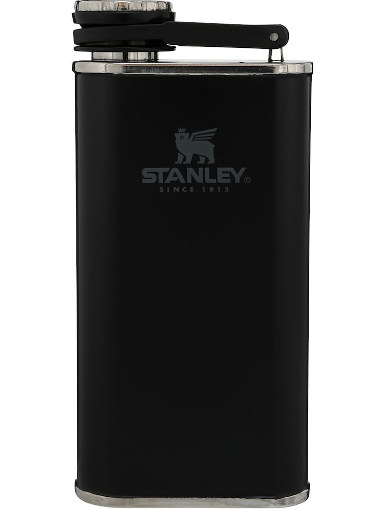 Stanley Matte Black Pebble Easy-Fill Wide Mouth Flask 0.23L - Image 1 of 3