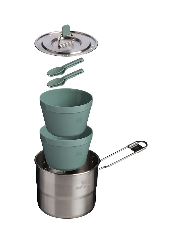 Stanley Shale Charcoal Wildfare Go Two Bowl Cookset - Image 3 of 3
