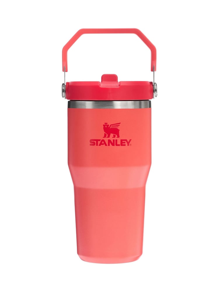 Stanley Hot Coral IceFlow Flip Straw 2.0 Tumbler 0.6L - Image 1 of 3