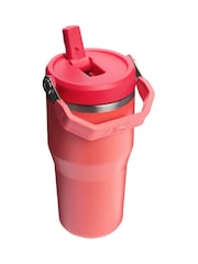 Stanley Hot Coral IceFlow Flip Straw 2.0 Tumbler 0.6L - Image 2 of 3