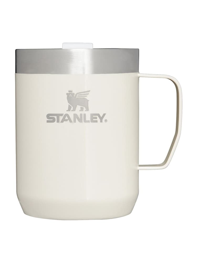 Stanley Cream Gloss Everyday Camp Mug 0.23L - Image 1 of 3 Stanley Cream Gloss Everyday Camp Mug 0.23L - Image 1 of 3