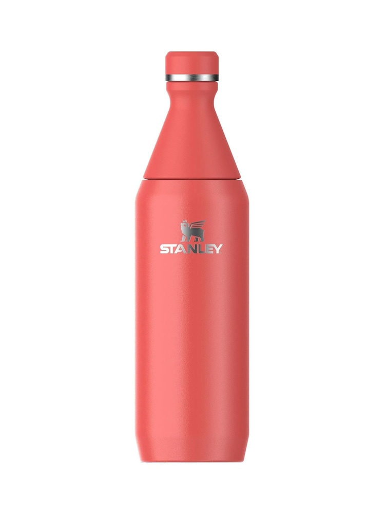 Stanley Hot Coral Gloss Slim All Day Bottle 0.6L - Image 2 of 4 Stanley Hot Coral Gloss Slim All Day Bottle 0.6L - Image 2 of 4