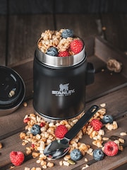 Stanley Matte Black Pebble Legendary Food Jar + Spork 0.4L - Image 1 of 2