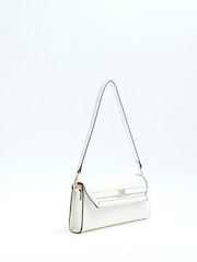 River Island Cream Faux Leather Clutch Bag - Image 4 of 6