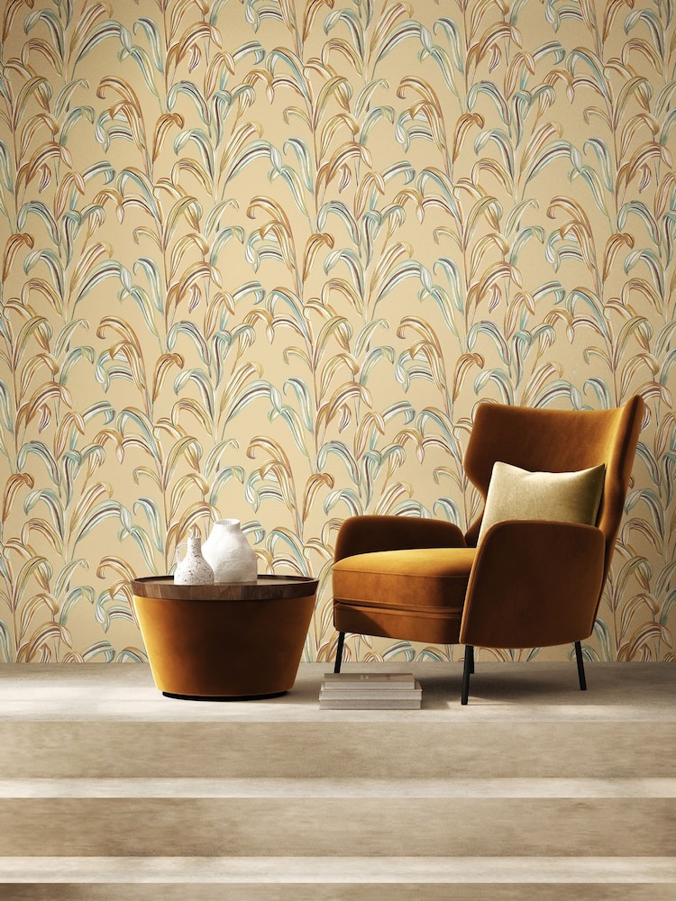 Ohpopsi Flaxen Revive Wallpaper - Image 1 of 2 Ohpopsi Flaxen Revive Wallpaper - Image 1 of 2