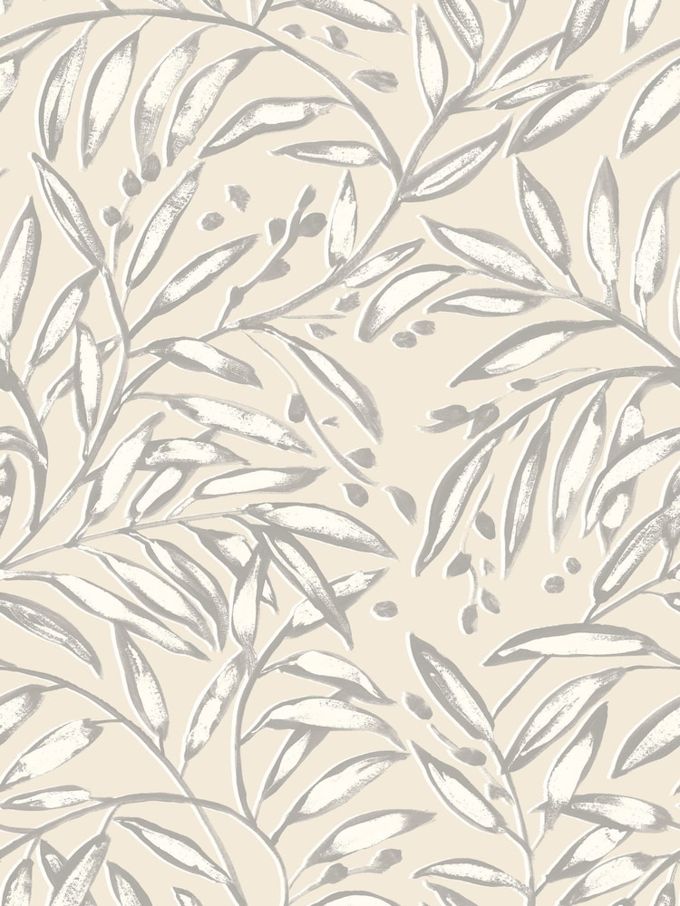 Ohpopsi Linen Lorena Vine Wallpaper - Image 2 of 2
