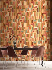 Ohpopsi Marmalade Riot Abstract Cubes Wallpaper - Image 1 of 2