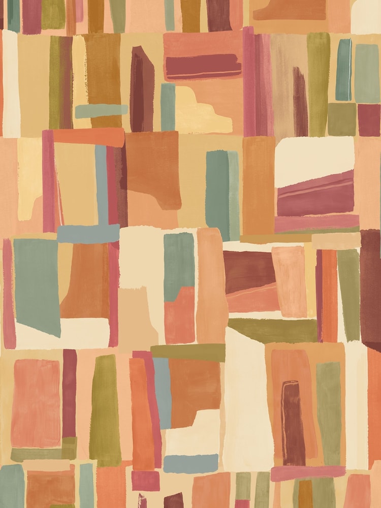 Ohpopsi Marmalade Riot Abstract Cubes Wallpaper - Image 2 of 2